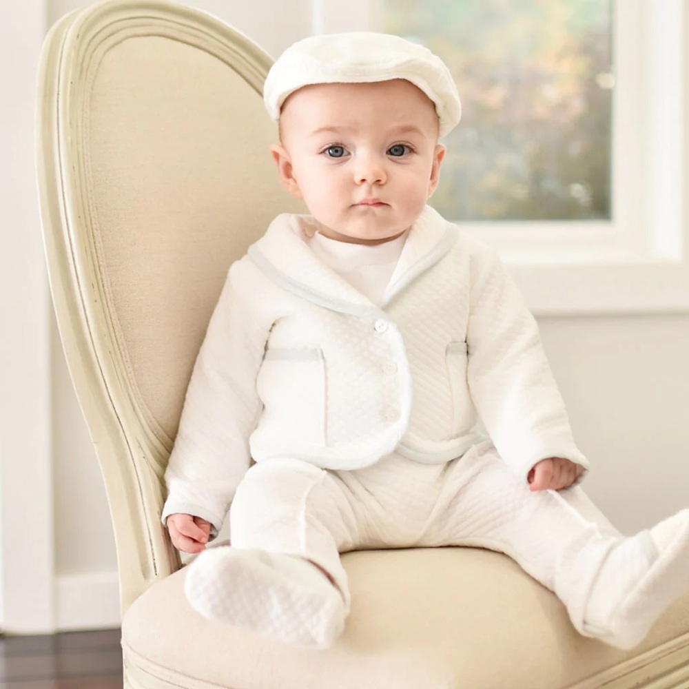 Baby Beau & Belle christening outfit for boys size 9-12 months